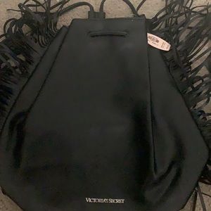 Victoria secret leather backpack